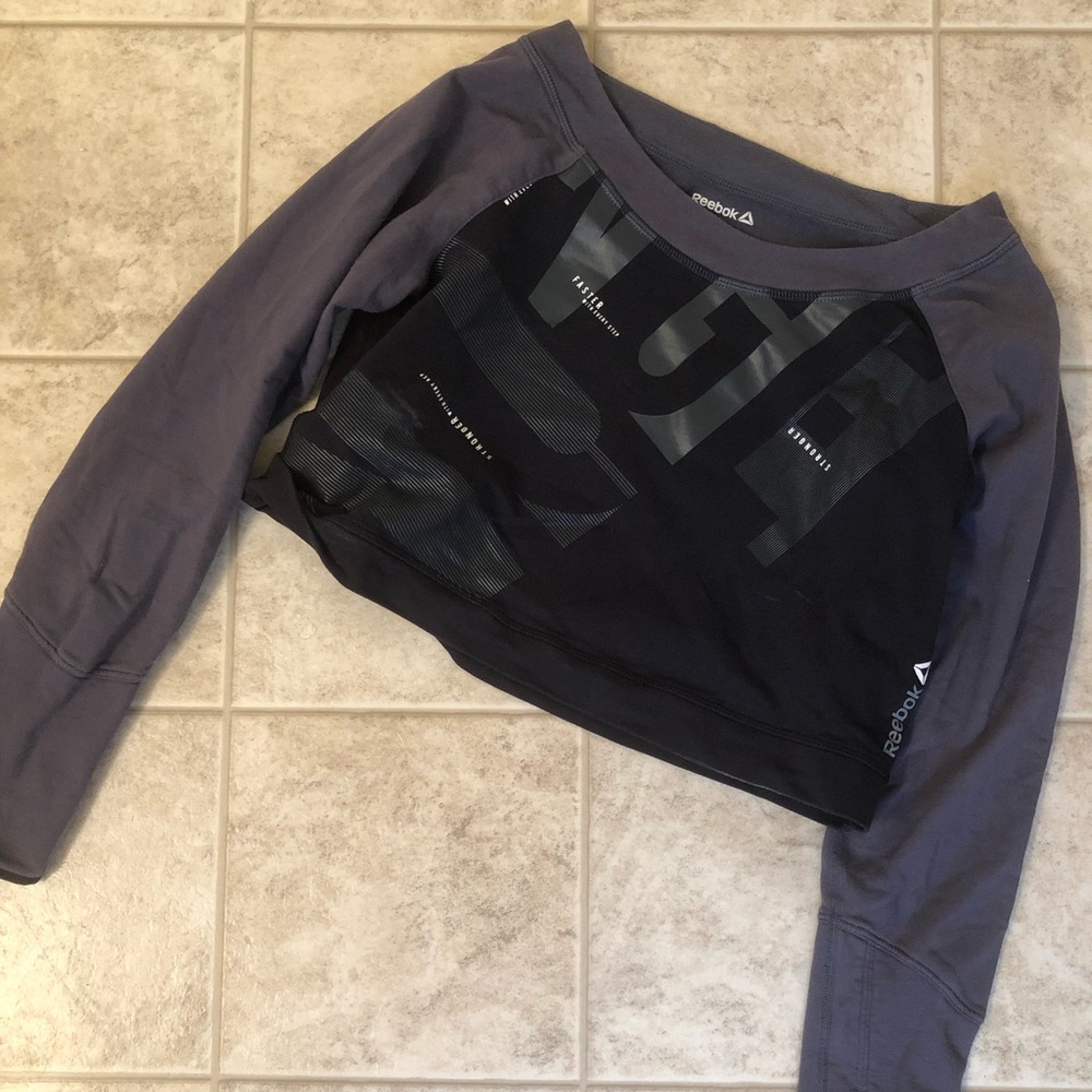 Reebok crop long sleeve